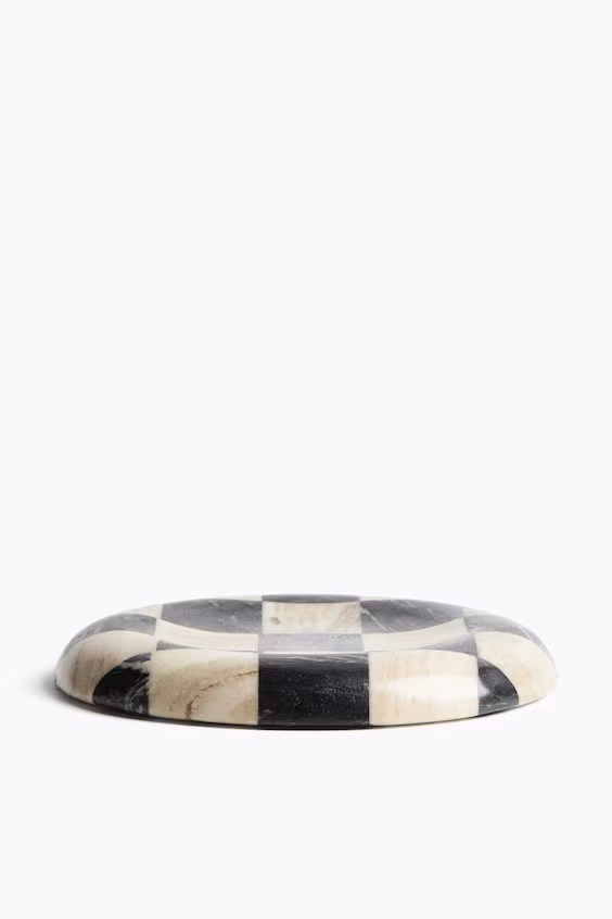 Большой мраморный лоток