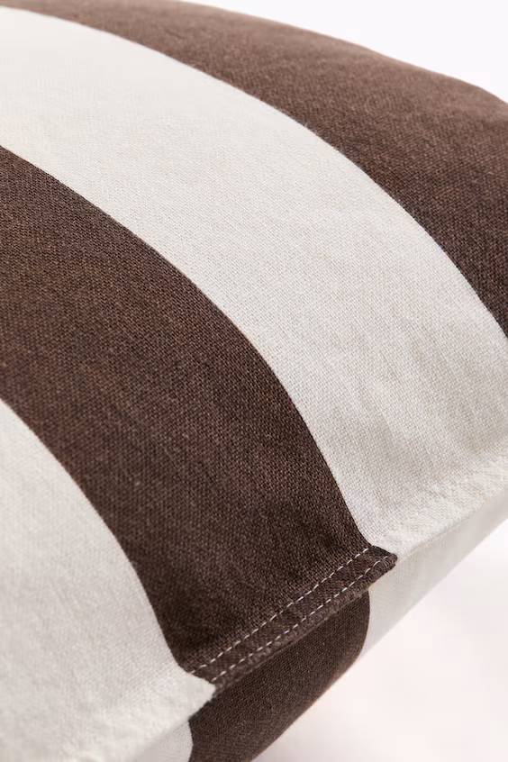 Подушечный чехол из смесового льна