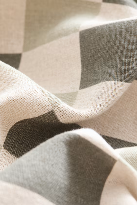 Подушечный чехол из смесового льна