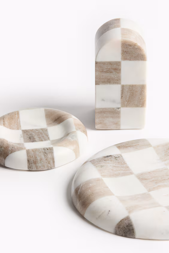 Средний мраморный лоток