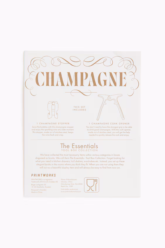 Набор из 2 аксессуаров для шампанского