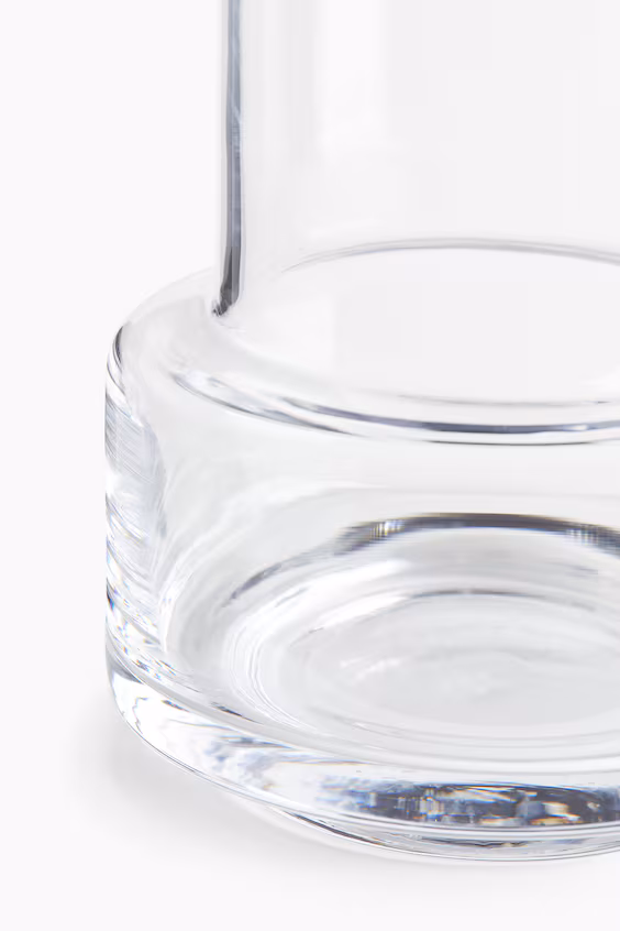 Стеклянная кувшин с объемным эффектом