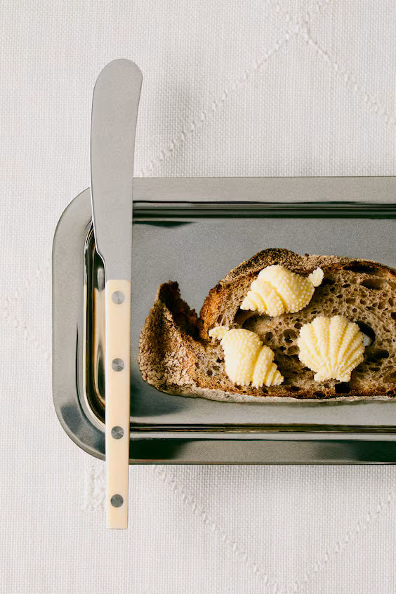 Набор из 2 ножей для масла из нержавеющей стали