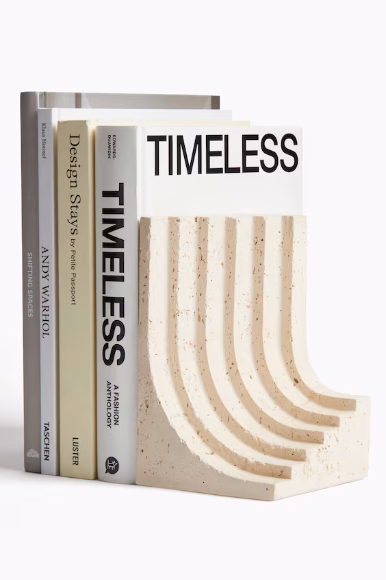 Подставка для книг из гресовой керамики