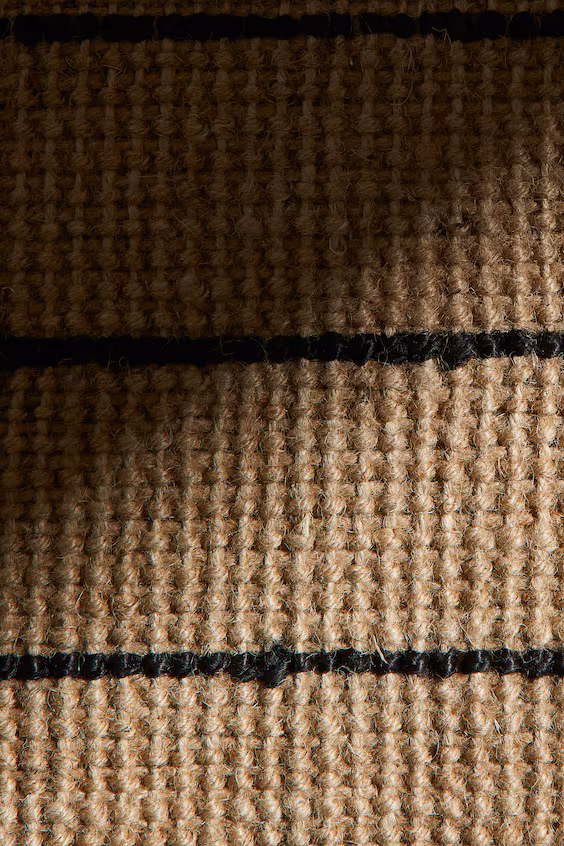 Коврик из джута