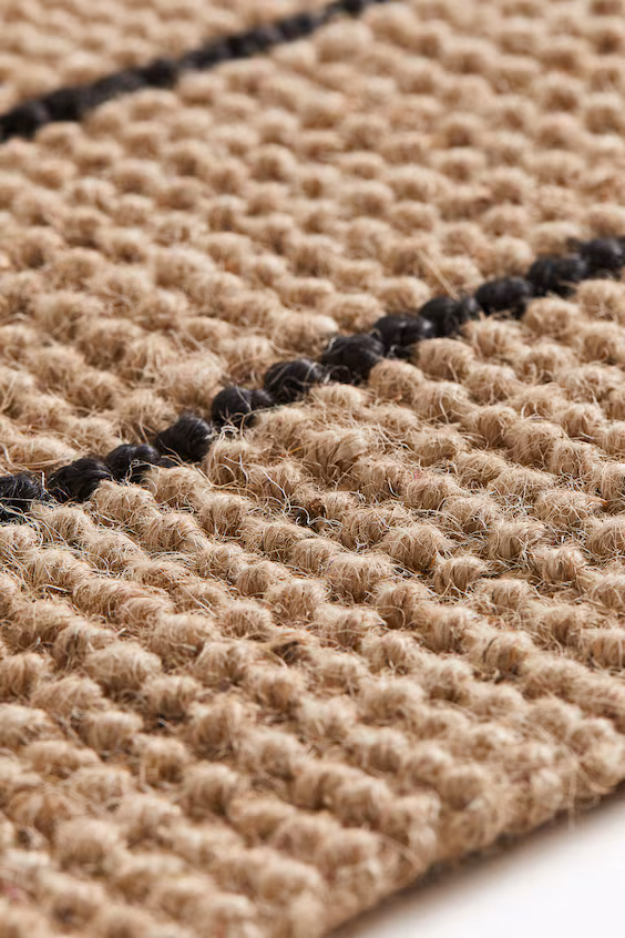 Коврик из джута