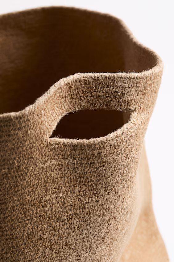 Корзина из джута