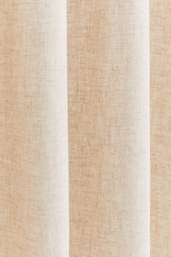 Занавеска для душа из смесового льна