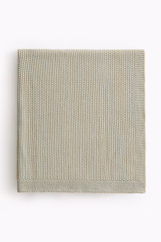 Одеяло для младенцев из хлопкового рисового трикотажа