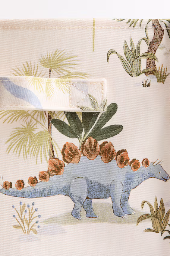 Корзина для хранения с рисунком