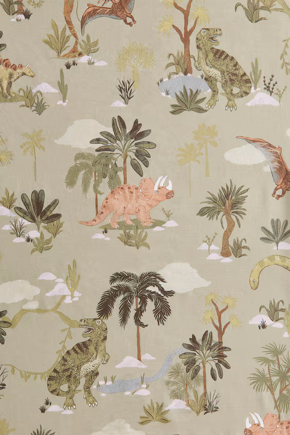 Простынь-кейс из хлопка с узором