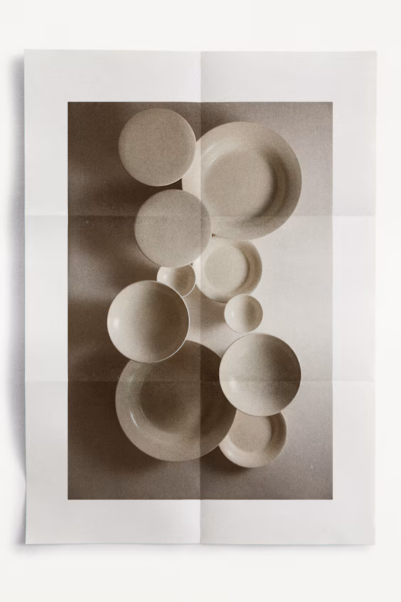 Большая сервировочная чаша со сметанником