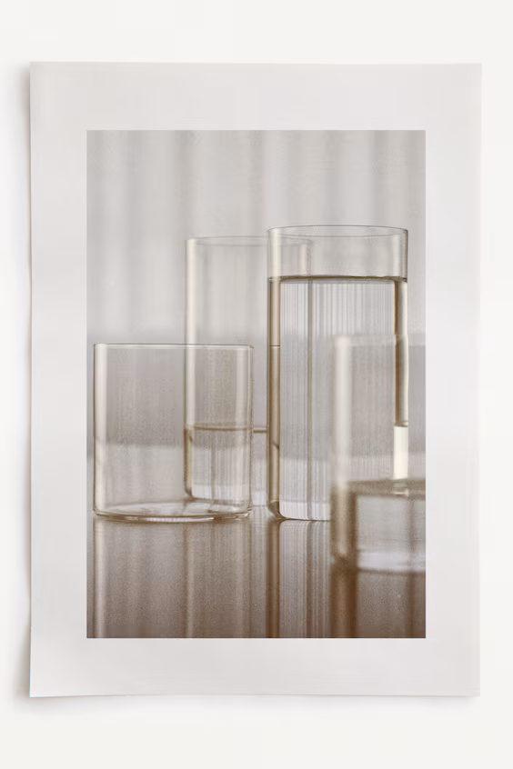 Набор из 2 стеклянных стаканов