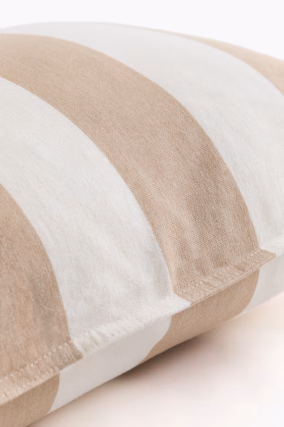 Capa de almofada из смеси льна