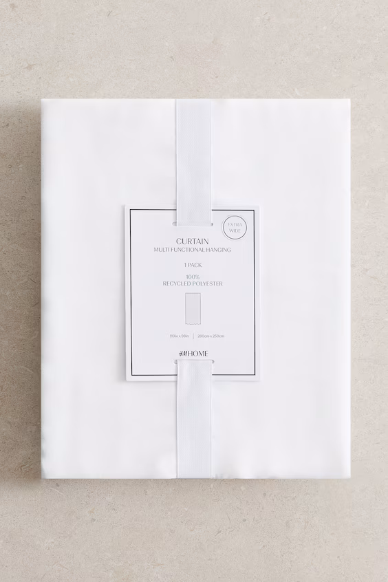 Набор из 1 широкой шторы