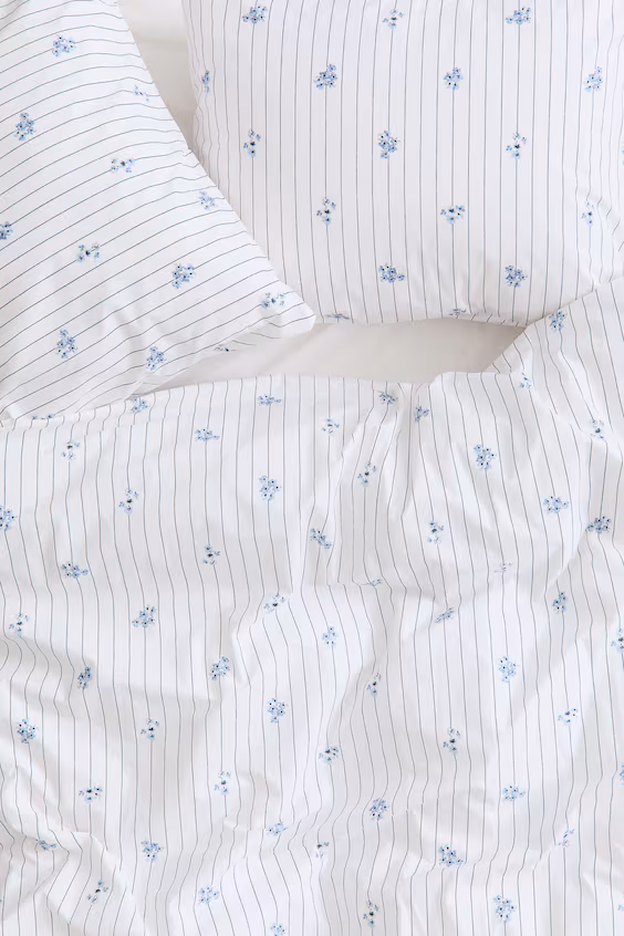 Постельное белье для двуспальной кровати из перкаля