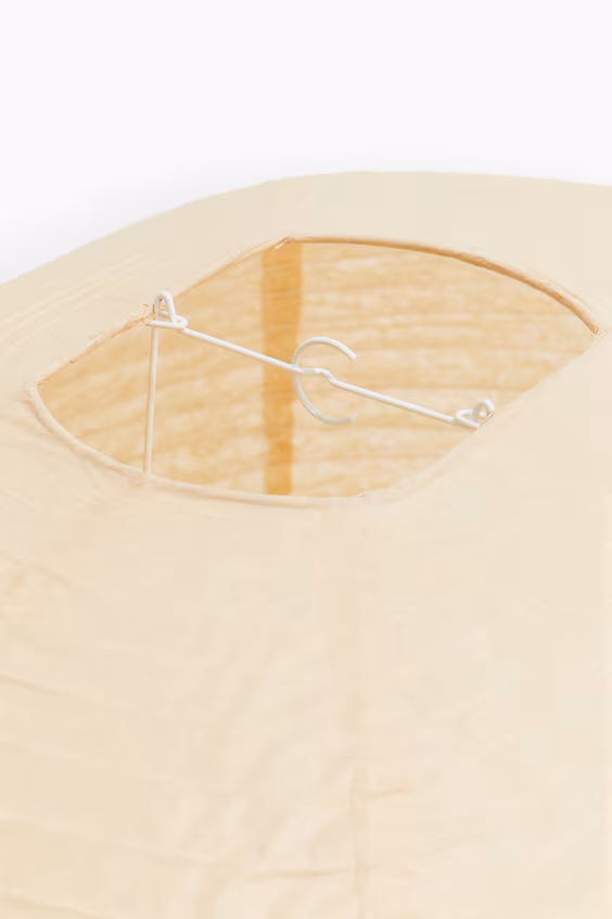 Большой настольный абажур из рисовой бумаги