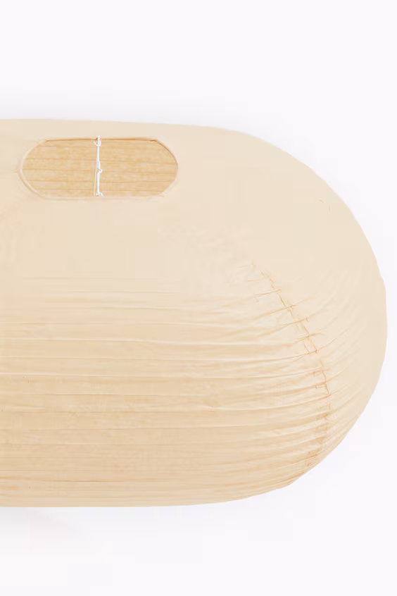 Большой настольный абажур из рисовой бумаги