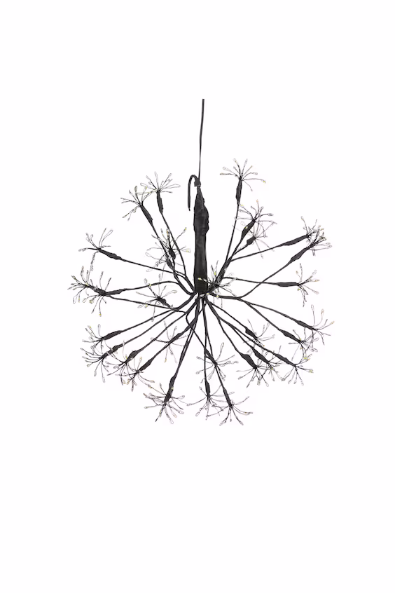 Рождественский шар с огоньками