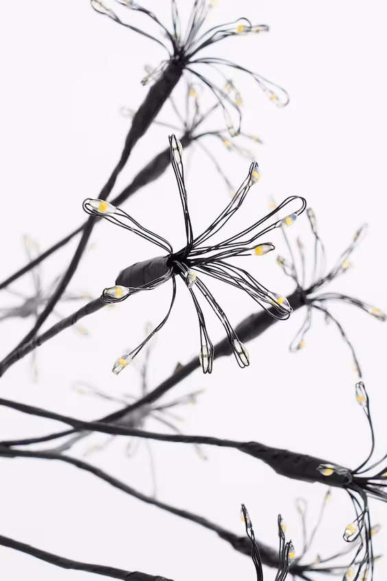 Рождественский шар с огоньками