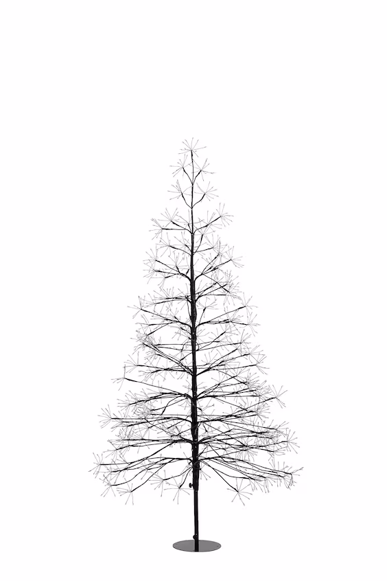 Металлическая наружная новогодняя елка