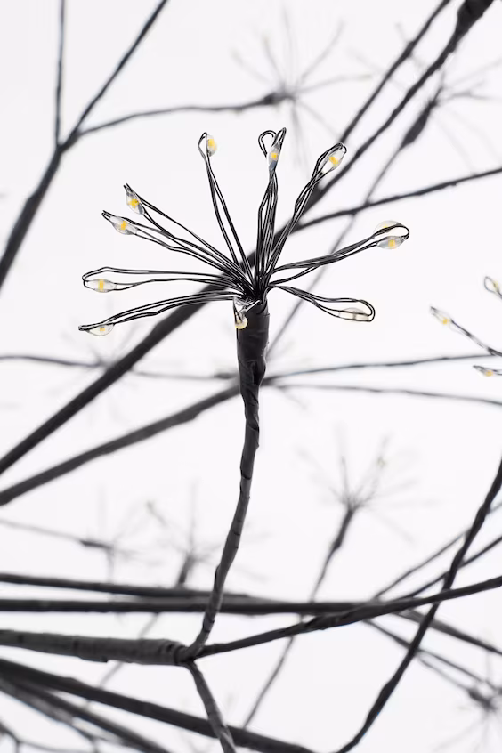 Рождественский шар с огоньками