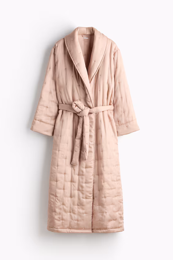 Халат с утеплением
