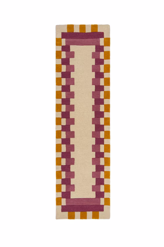 Коврик-раннер kai wool border