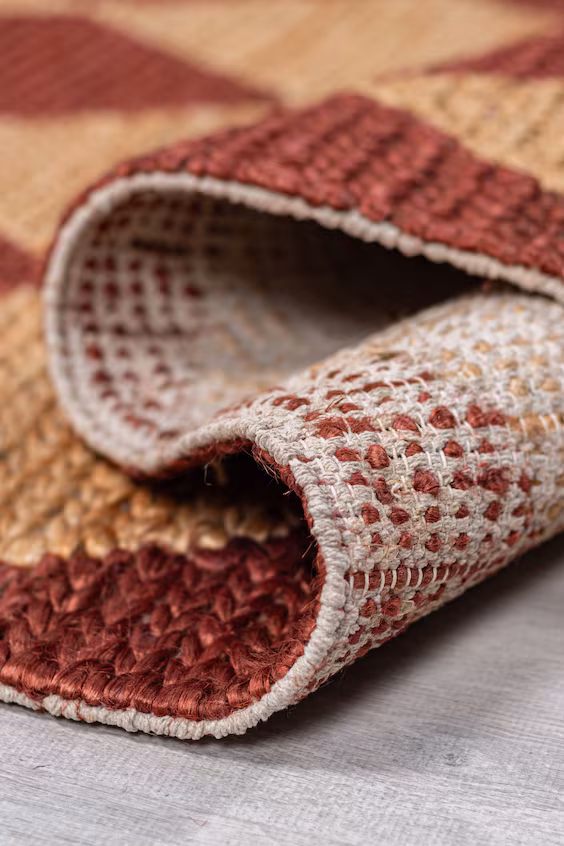 Коврик из джута effie diamond chunky