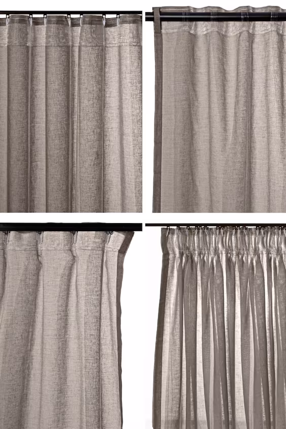 Набор из 1 шторы pack de 1 cortina larga saga