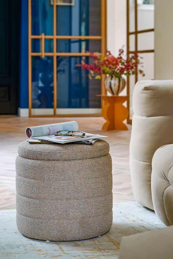 Пуф с встроенным хранилищем