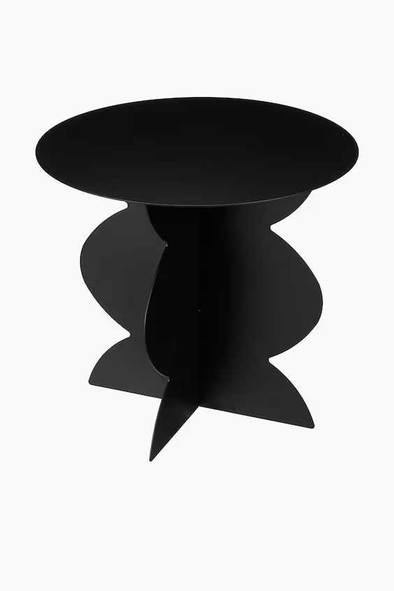 Металлический боковой столик