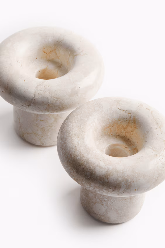 Подсвечник из мрамора