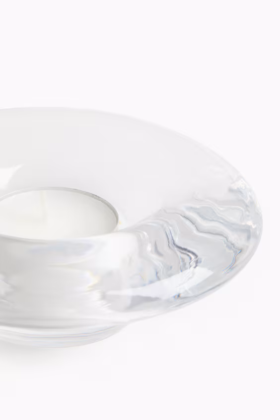 Подсвечник для лампы из стекла