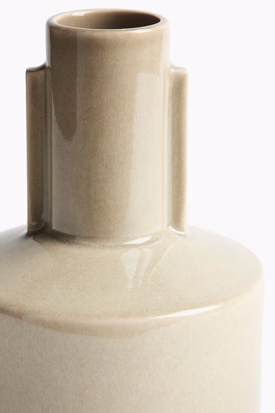 Глиняный кувшин 23 см с реактивной глазурью