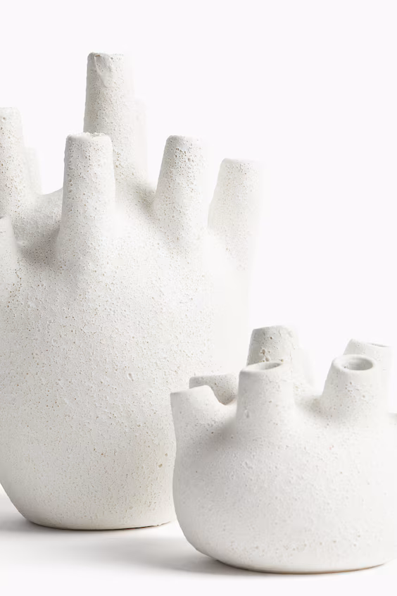 Большая банка из греса для композиций икебана