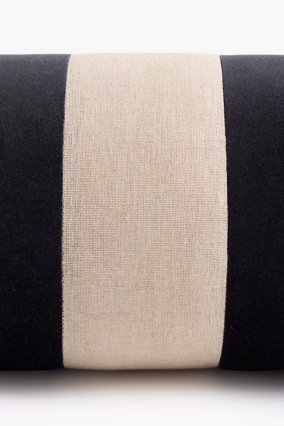 Цилиндрическая наволочка из смесового льна