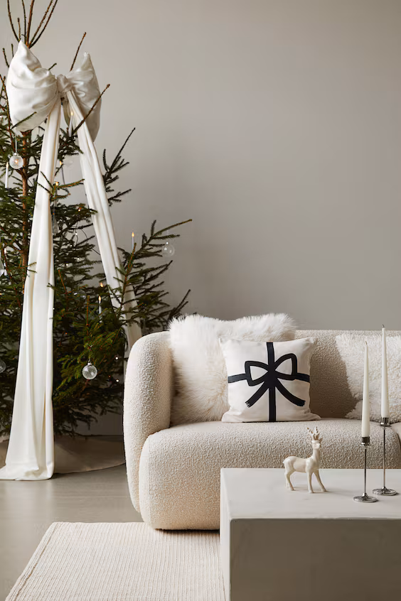 Наволочка с принтом из хлопка