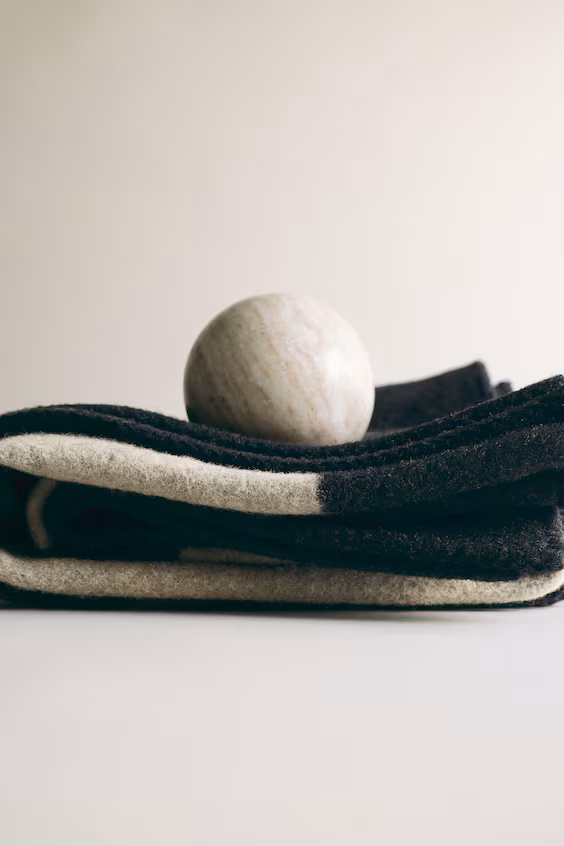 Плед из шерсти смесовой