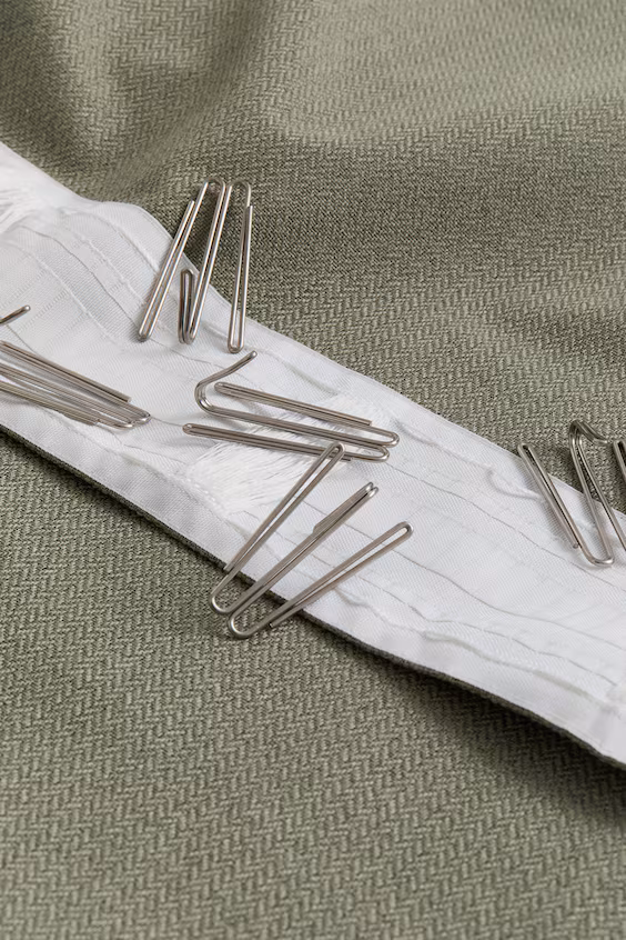 Набор из 1 шторы с прослойкой длинной и широкой