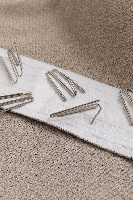 Набор из 1 шторы с прослойкой длинной и широкой