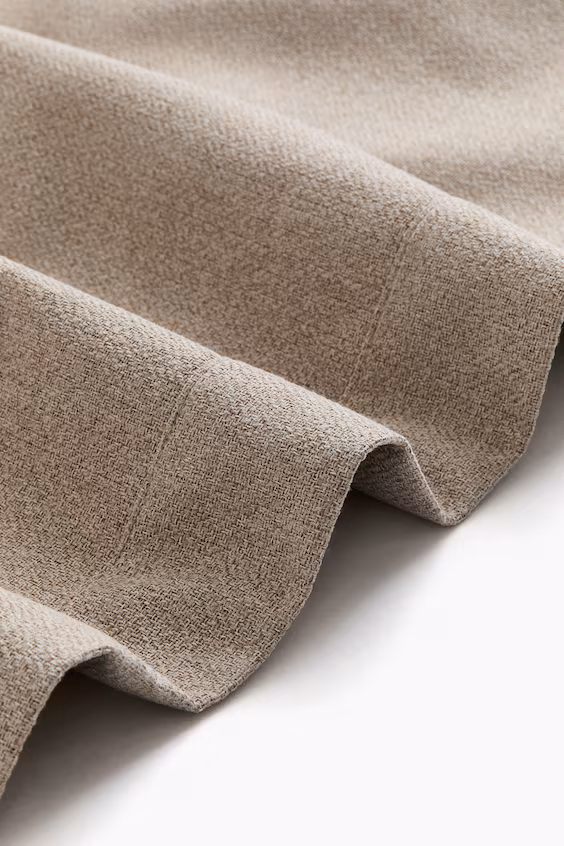 Набор из 1 шторы с прослойкой длинной и широкой