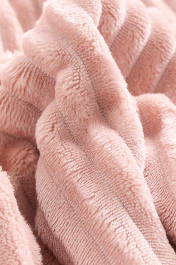 Плед из флиса с текстурой