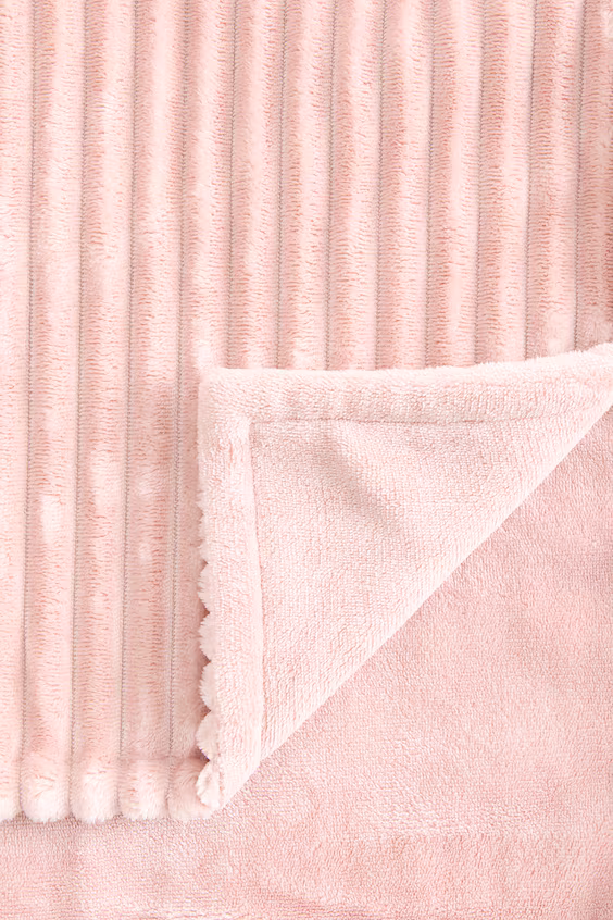 Плед из флиса с текстурой