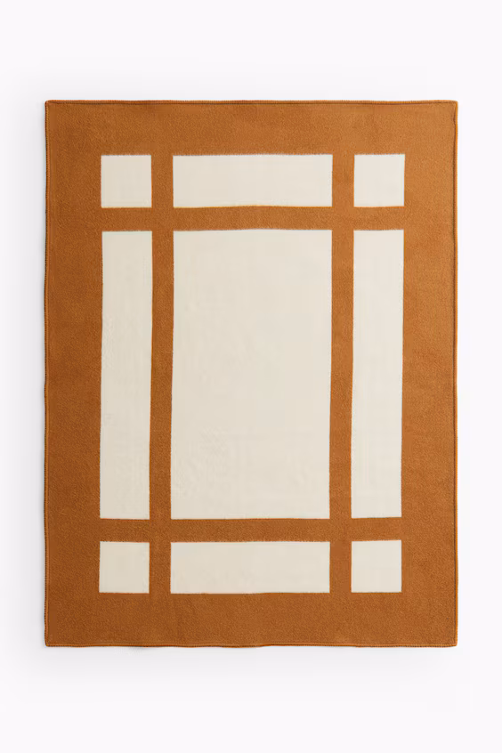 Плед из шерстяной смеси