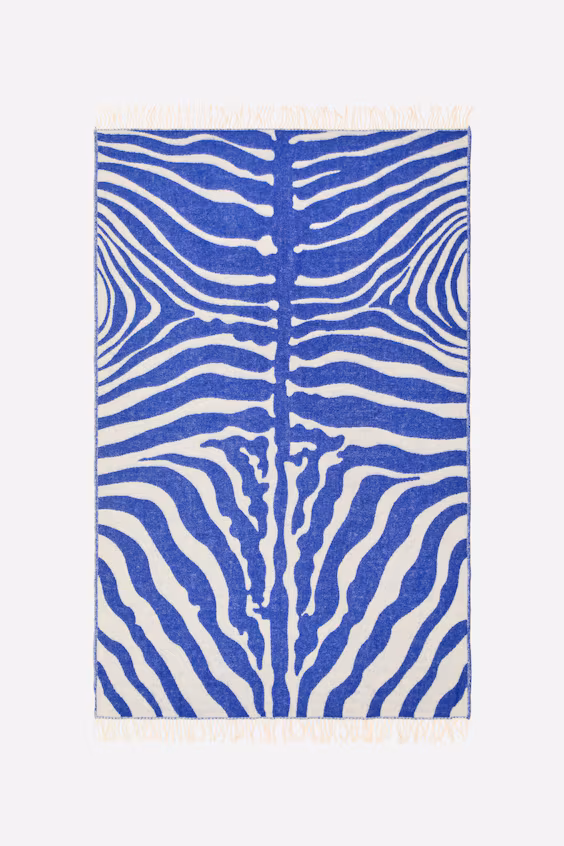 Плед klippan из шерсти