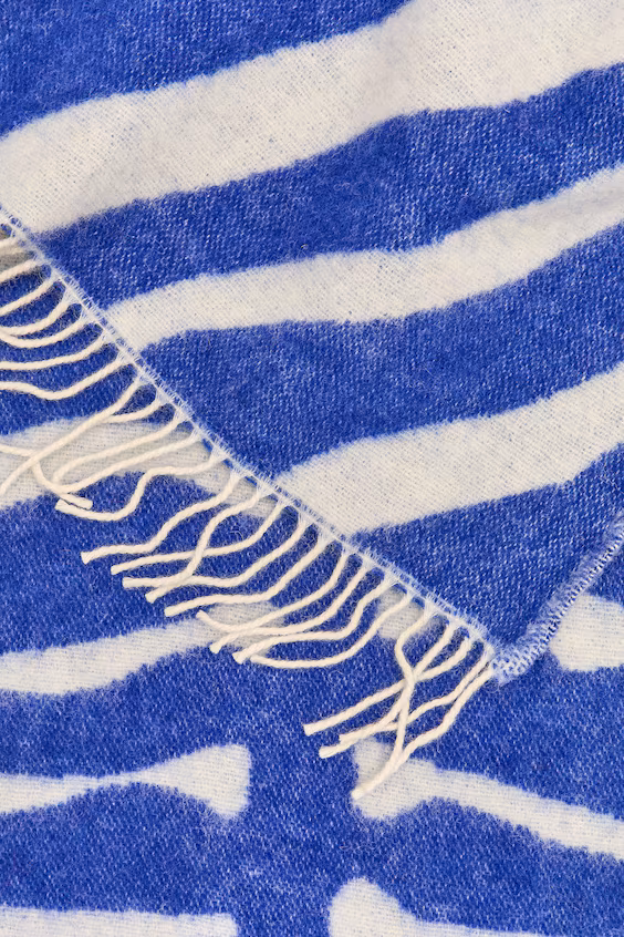 Плед klippan из шерсти