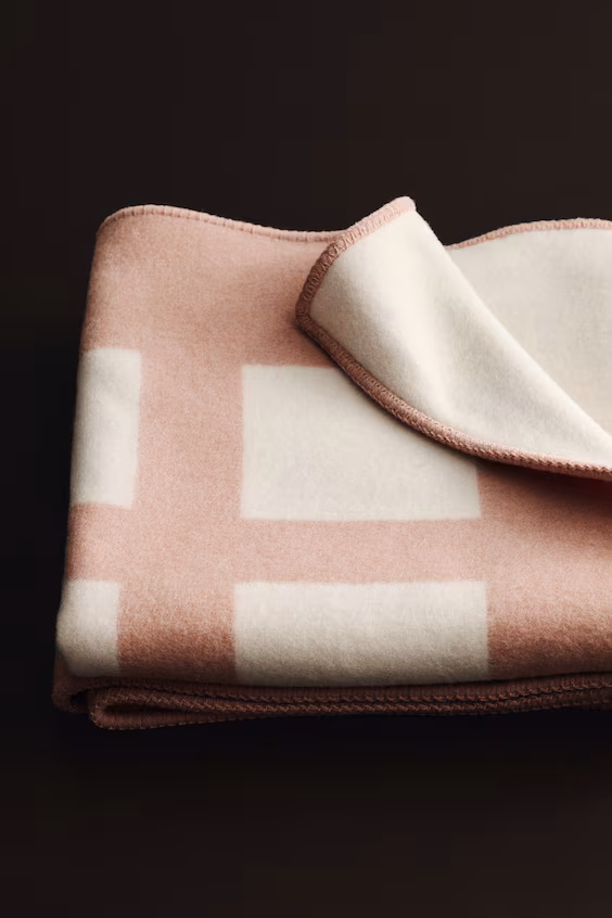 Плед из шерстяной смеси