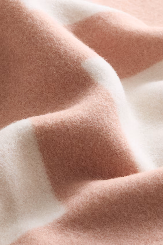 Плед из шерстяной смеси