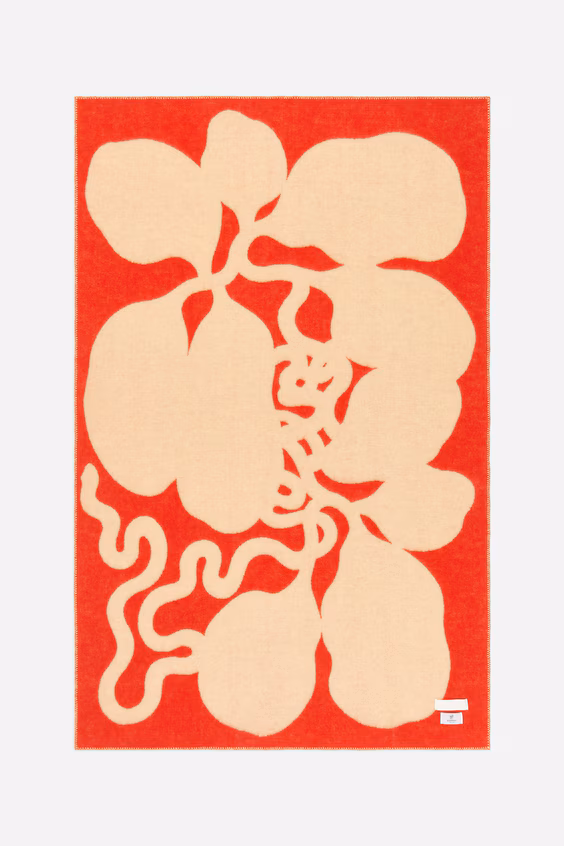 Плед klippan из шерсти